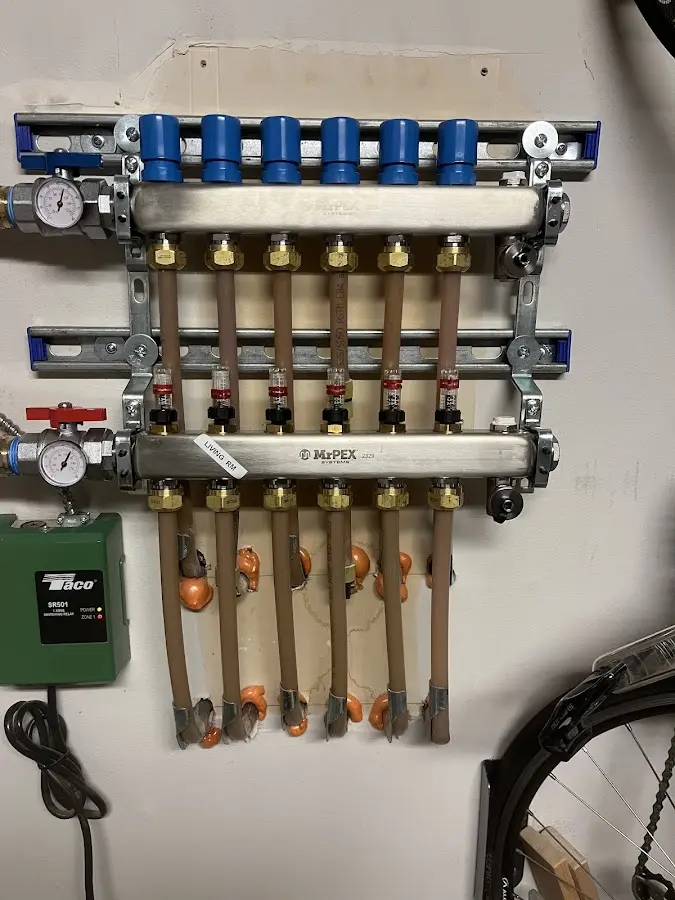 Plumber performing Leak Detection at a residential property in Zeeland